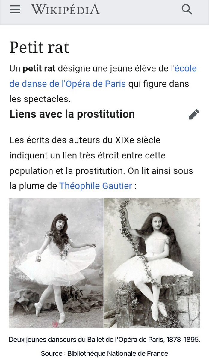 JozDire's tweet photo. #PetitsRats🩰#BalletsRoses
« Quelle singulière destinée que celle de ces pauvres petites filles, frêles créatures offertes en sacrifice au Minotaure parisien, ce monstre bien autrement redoutable que le Minotaure antique, et qui dévore chaque année les vierges par centaines... » https://t.co/3BNItOtNFj