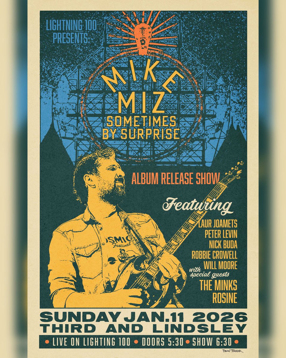 Motobec810's tweet photo. Sunday 1/11 @Lightning100 Presents #MikeMiz w/ @theminksss and #Rosine @3rdandLindsley #Nashville https://t.co/yTxplh6NPr #music #livemusic https://t.co/tXTcXsANqN