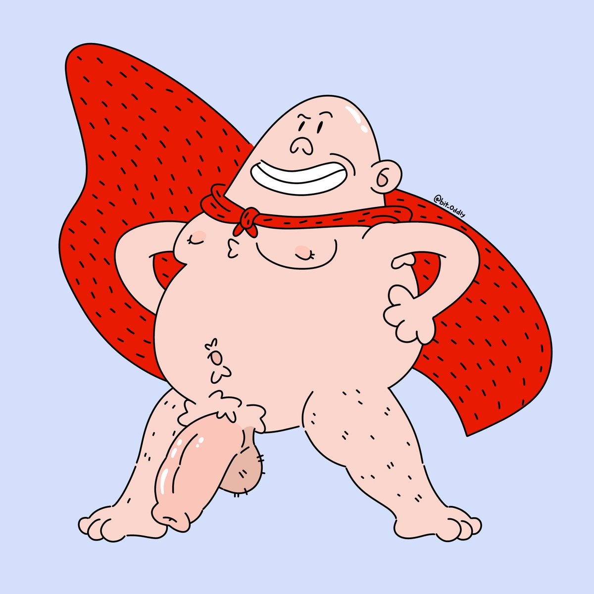 bit_oddly's tweet image. #captain #underpants #nsfw #nsfwart