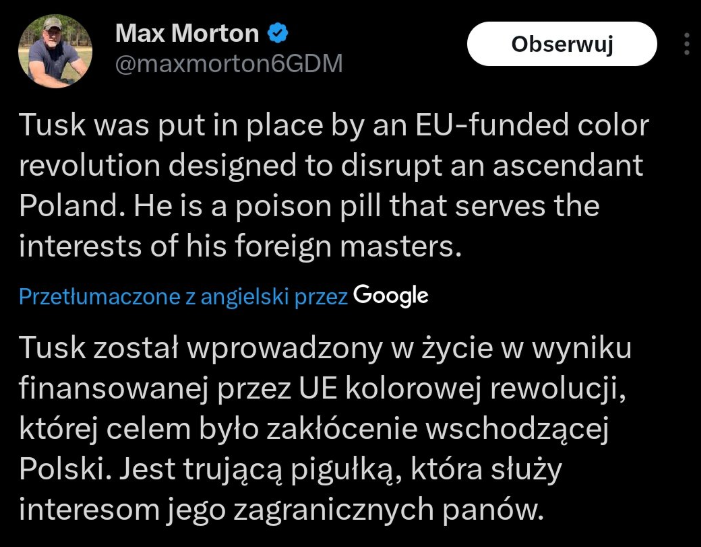 Przypomnijmy, co nt. Tuska miał do powiedzenia były agent CIA, który dysponował nieco szerszą wiedzą na jego temat, niż przeciętny zjadacz chleba sprzed TVNu, czy innego Soku z buraka 👇