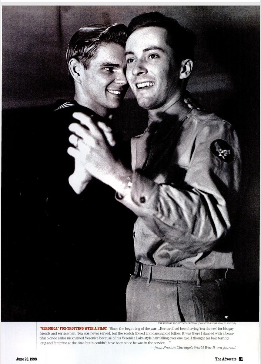 Motherfucker seriously believes there are no gays in the military. LMAO, I've got news for you, buddy.

Just imagine when they discover the Sacred Band of Thebes or shudō Japan's elite samurai warriors or the Sturmabteilung