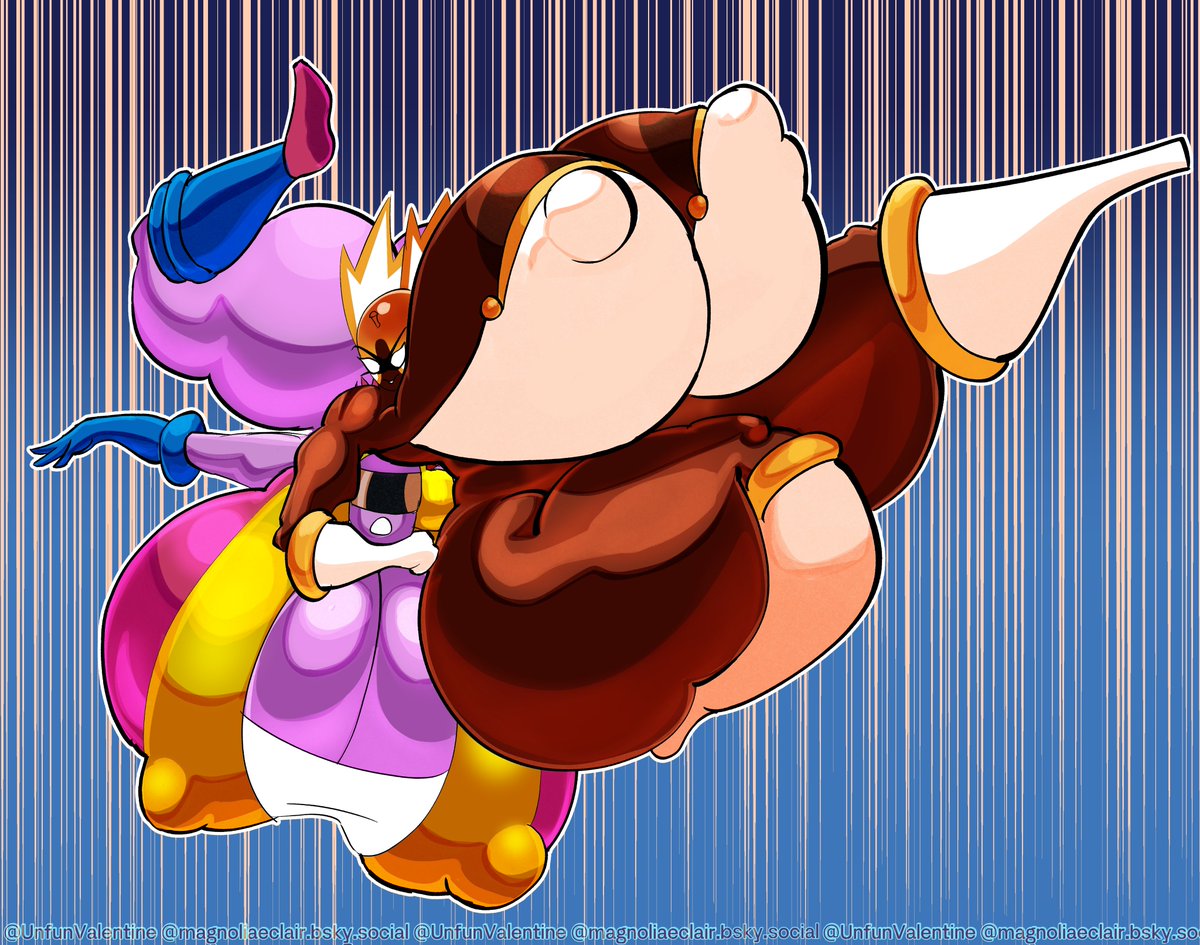 <a href="/OrcaAfterShow/">OrcaAfterShowtime🔞</a>'s Tempo in a fight against La Bomba, seems like she's in a tight spot...
Both are from his game project Heroes Wonderworld.