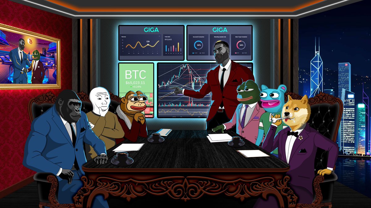 It was only 2 years ago today. $GIGA was created and a movement was born. A culture of high achieving masculinity now weaponized and incentivized. 

Are you gentleman ready for the true Gigacycle?