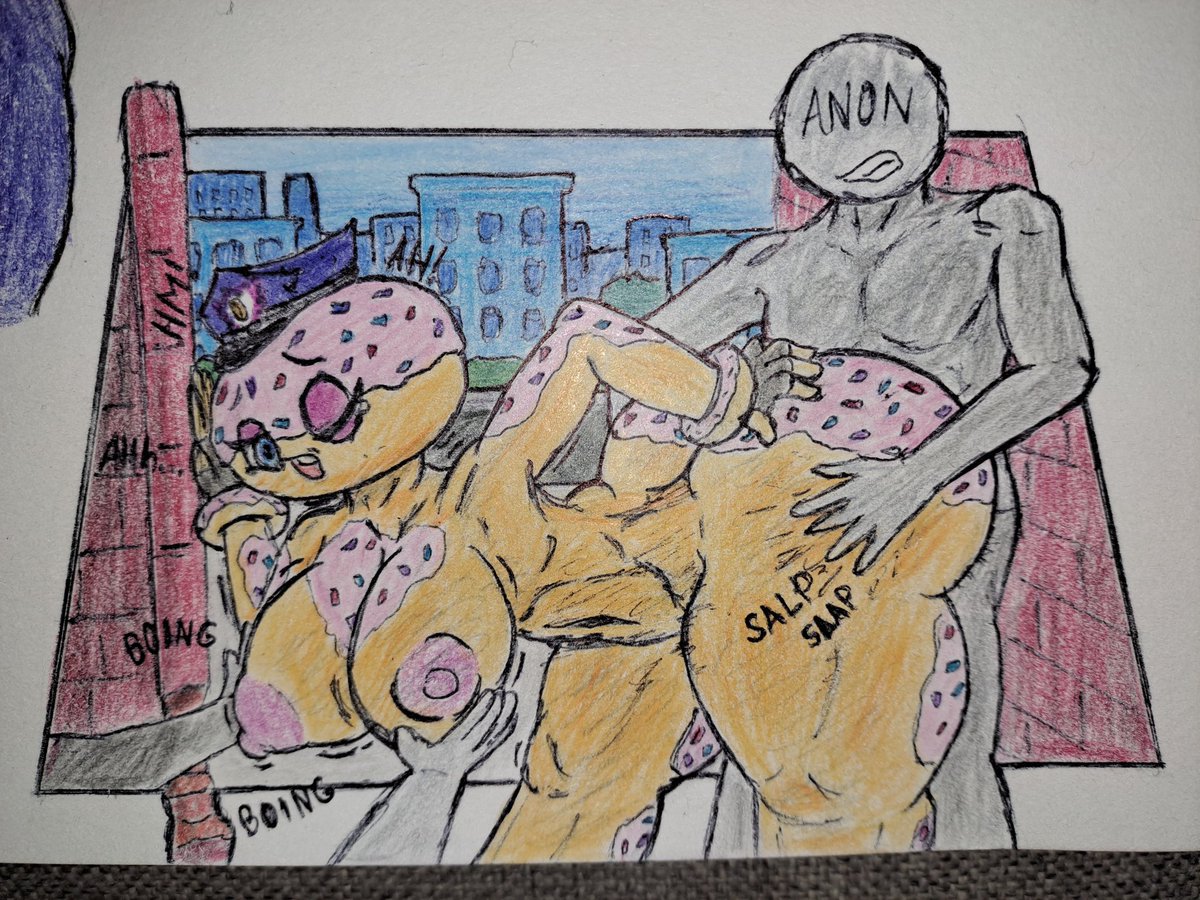 Sokowyty's tweet photo. Donut story (2/3) ;3
#art #nsfwtwtًً #nsfw #nsfwart #paperart #ConstableSprinkle #Donutgirl #Fortnite #FortniteArt #FortniteFanArt #rule34 #r34 #anon #policewoman #sex #breasts #bigass #boobs #thick #donut #thicc #sprinkle #bigboobs #boobsgrab #backshot #posing https://t.co/GHsLoapWr4