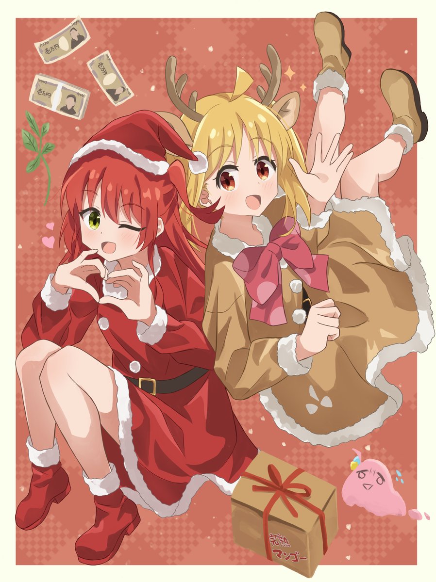 cs4126's tweet image. クリスマス衣装の虹喜多 #ぼっち・ざ・ろっく