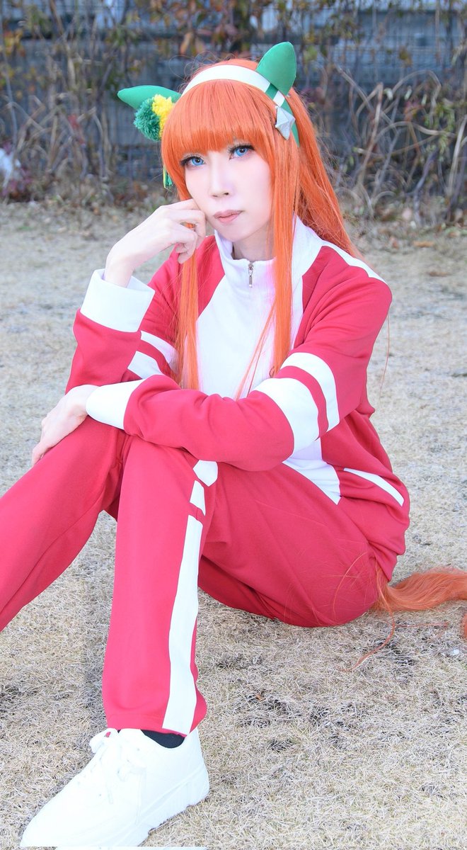 コスプレ//コス注意】 サイレンススズカ 当日のお手伝いと写真まで撮っ