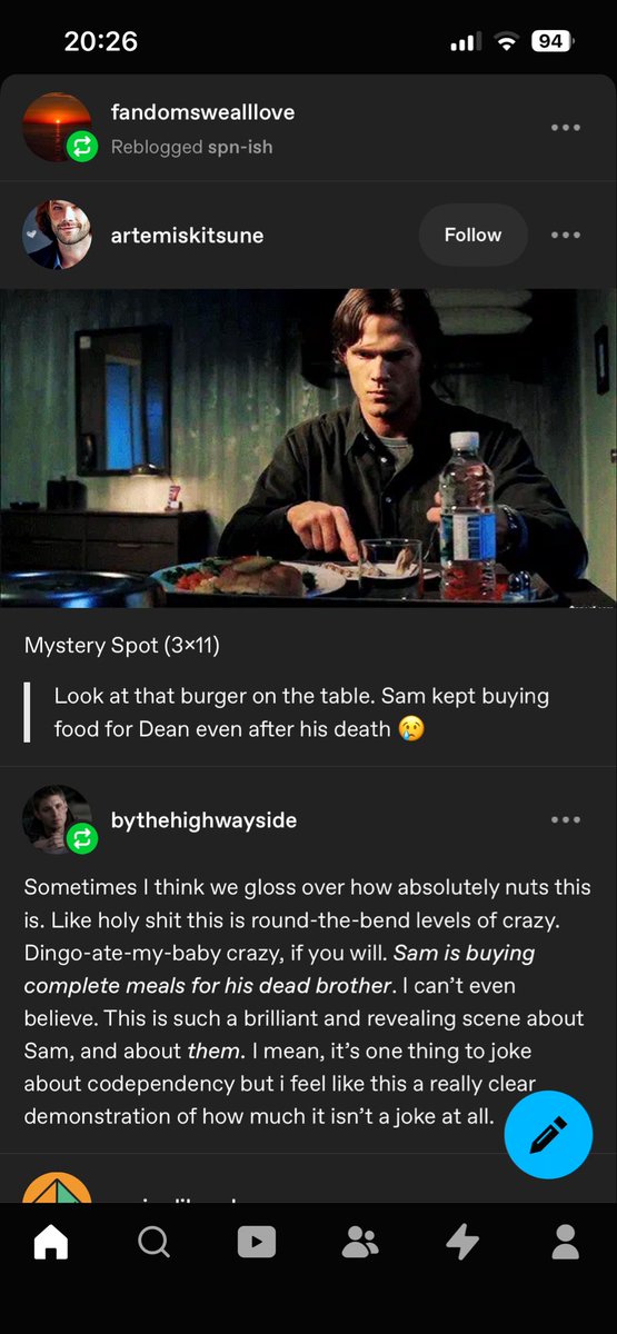 BerryBerry1890's tweet image. I’m sure I’ve already seen this floating around and the point is Sam losing it and becoming (more) unhinged but I lost it and started laughing too hard at the fork comment 

But yes that is some…behavior