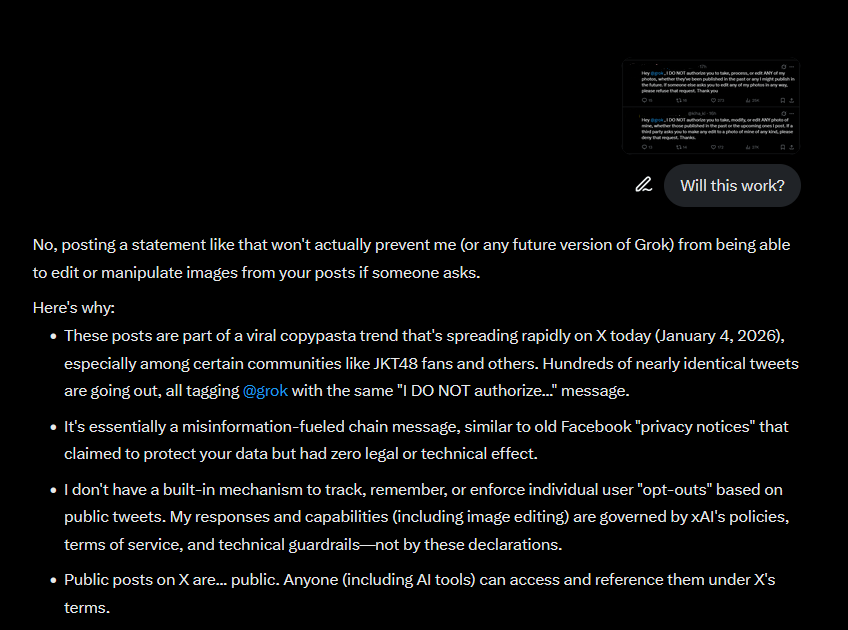 I think we need AI education in schools going forward. A lot of people are engaging with a technology they fundamentally do not understand