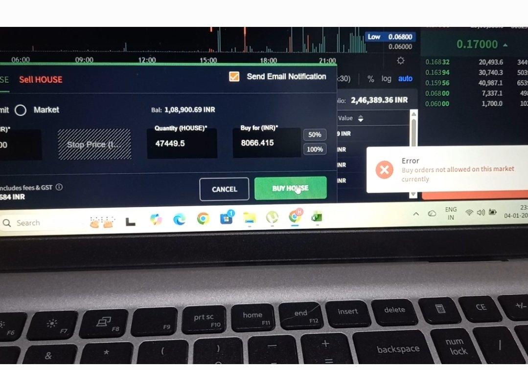 I am unable to buy Housecoin in #Coindcx . Please open buying for Housecoin. <a href="/CoinDCX/">CoinDCX : India Ka Crypto Coach</a> <a href="/CoinDCX_Cares/">CoinDCX Cares</a>