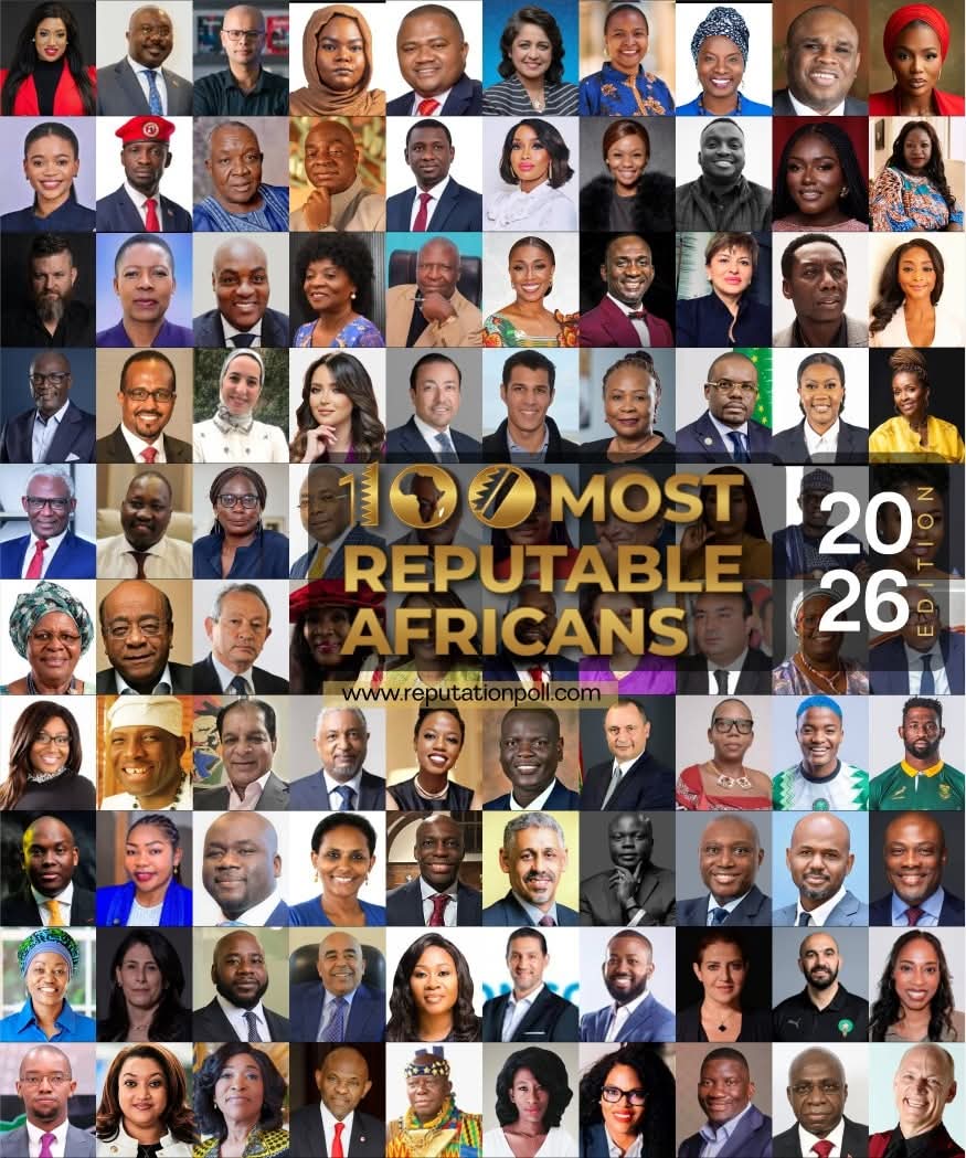The Global Reputation Forum, in partnership with Reputation Poll International, has named #BobiWine on its '100 Most Reputable Africans 2026' list, recognizing individuals distinguished by their integrity, credibility, and measurable societal impact.