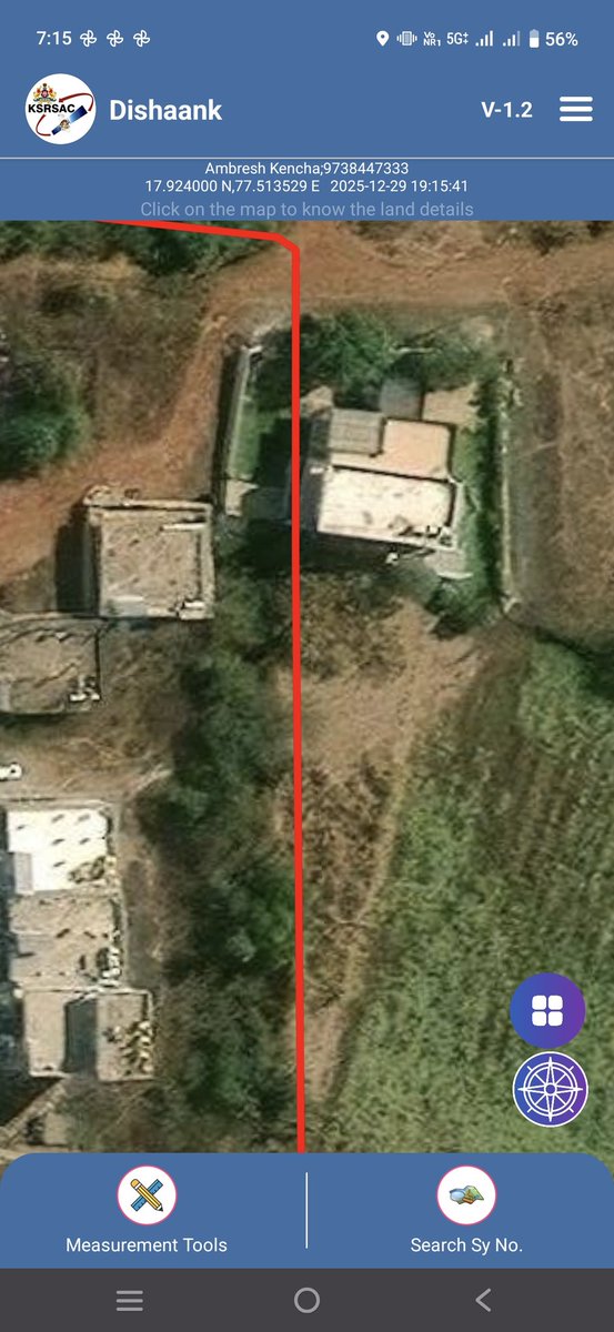 bidarrevolution's tweet photo. @DMAKarnataka @CMofKarnataka @GoI_MeitY @KarnatakaVarthe 
@ksrsac_gov
#dishank aap doesn't show correct details as per #landsurvey officer then why this app is released to confuse public...
@Karnataka_DIPR https://t.co/wU9gcqa4zQ