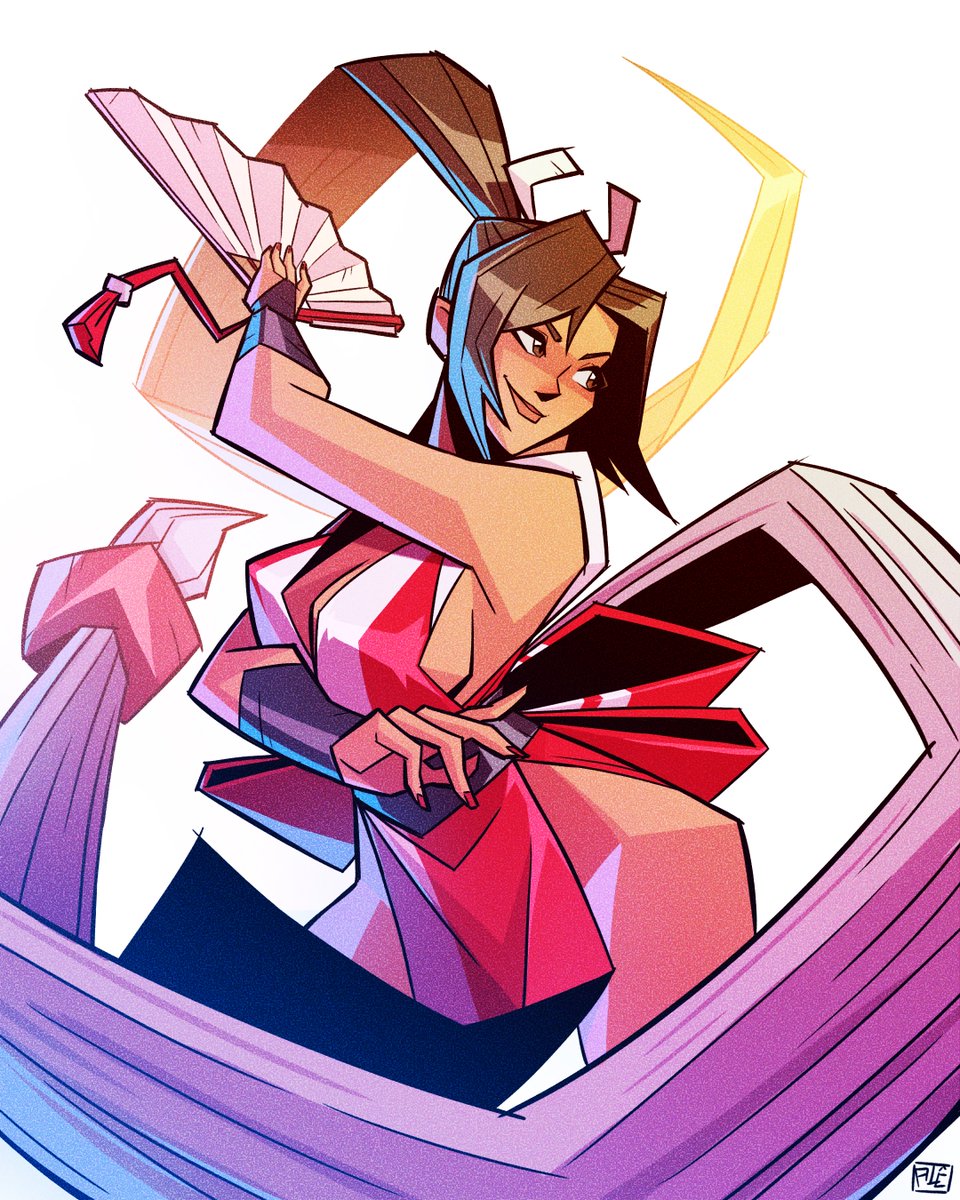 AleAlmeidaArt's tweet image. Mai Shiranui #MaiShiranui #FatalFury #TheKingofFighter