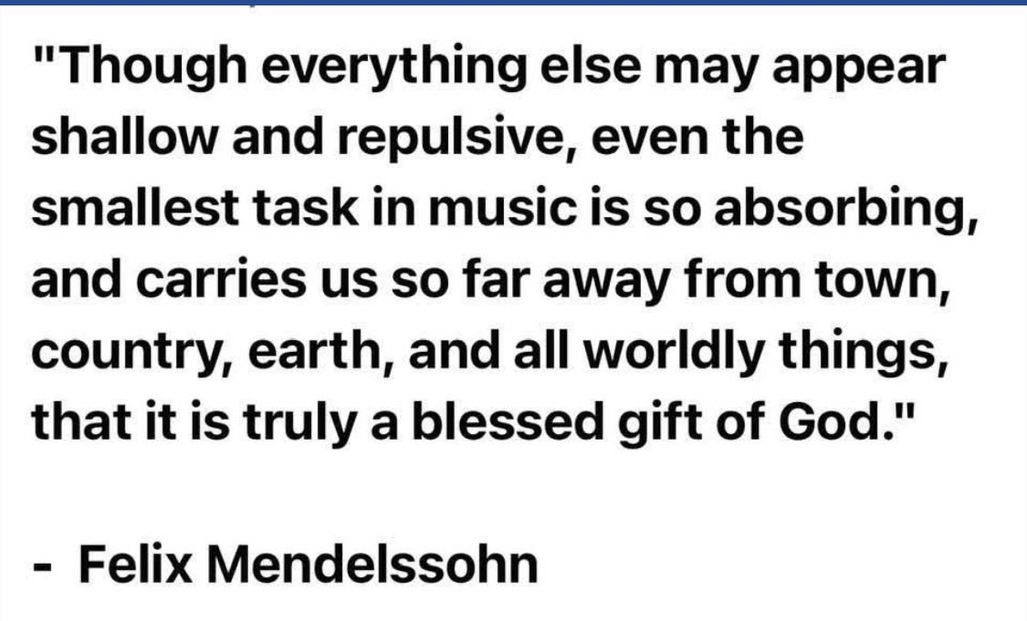 playinglesshurt's tweet image. #quoteoftheday from #composer Felix Mendelssohn  #music