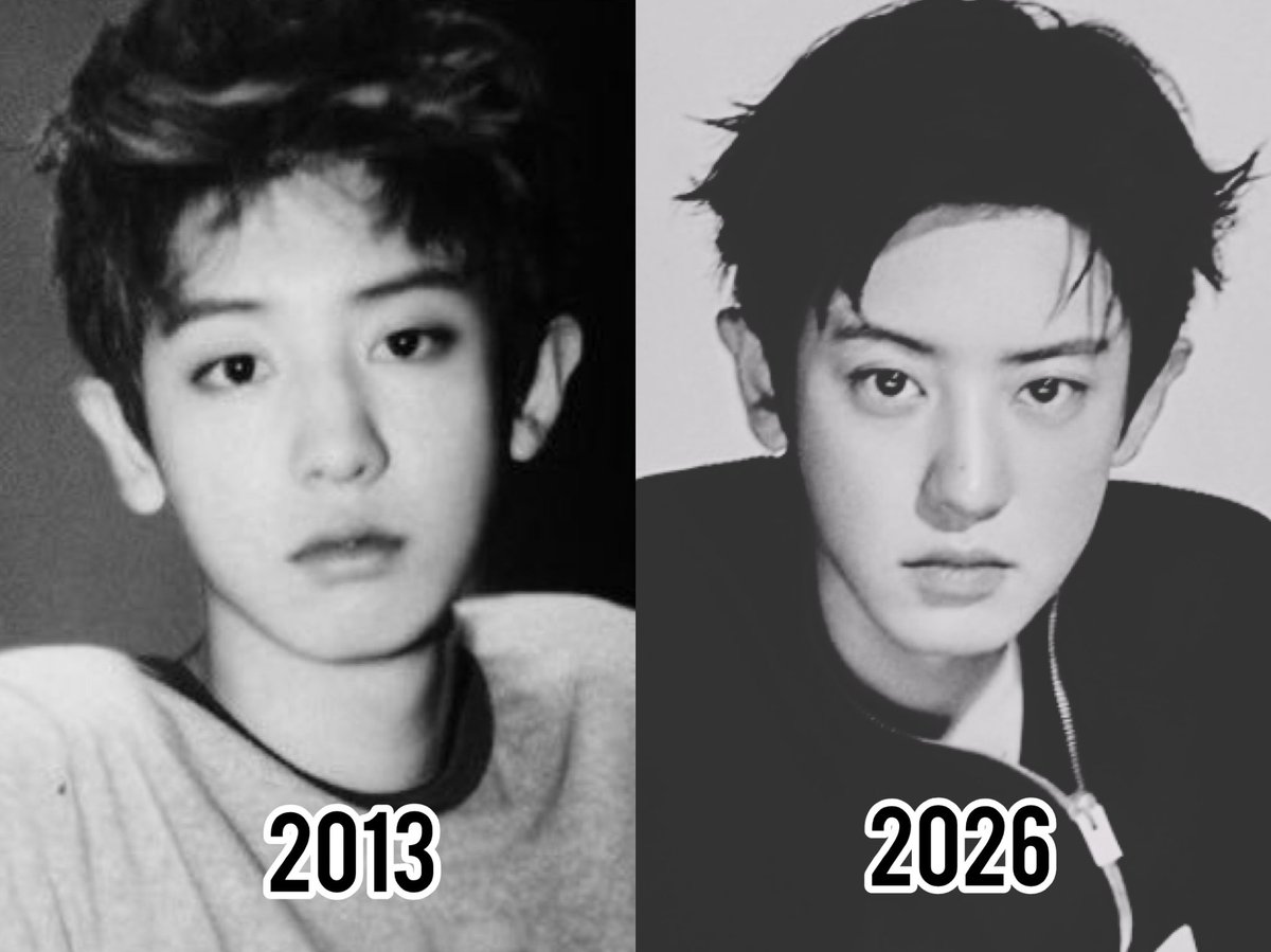 PCY_BASE's tweet image. CHANYEOL literally hasn’t aged a day