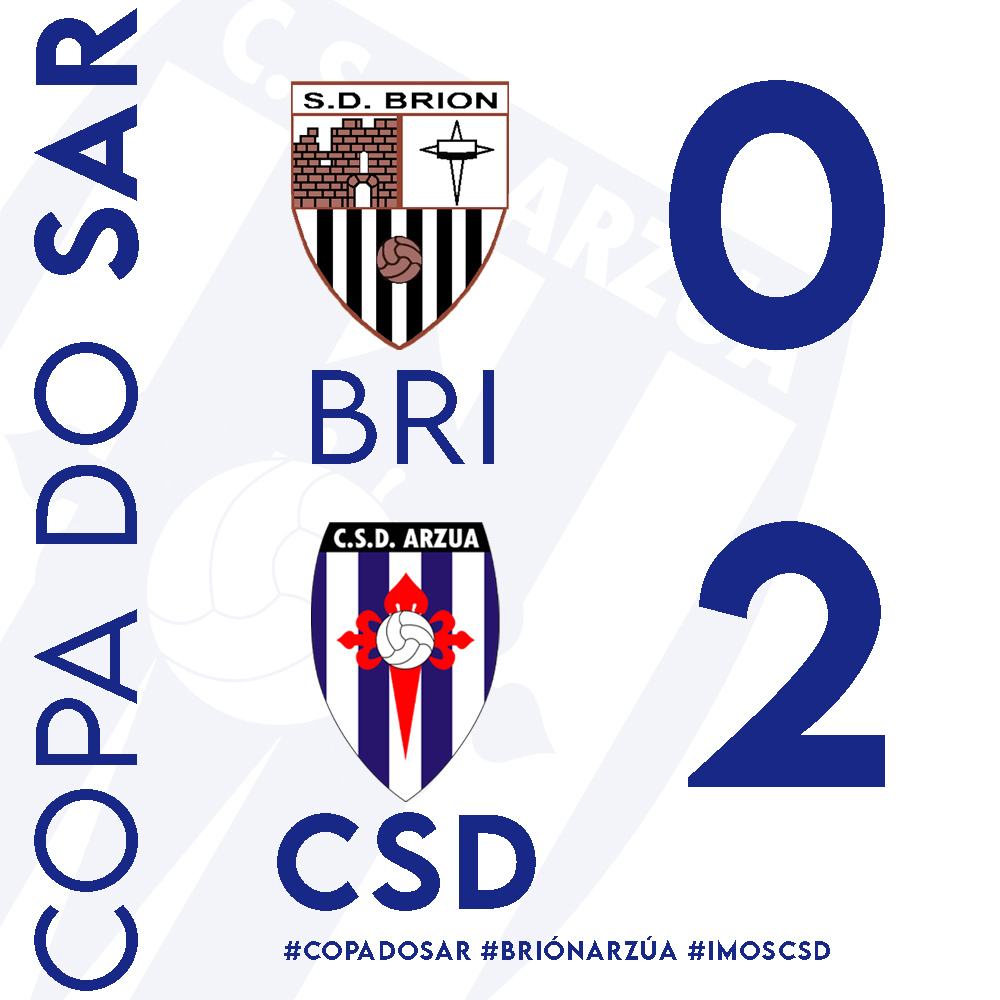 Final en Brión! Estamos en oitavos de final da Copa do Sar! 

#CopaDoSar #BriónArzúa #ImosCSD