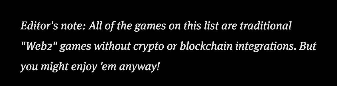 checking out the crypto gaming magazine’s 2026 “most anticipated” list to see how blockchain gaming has been going