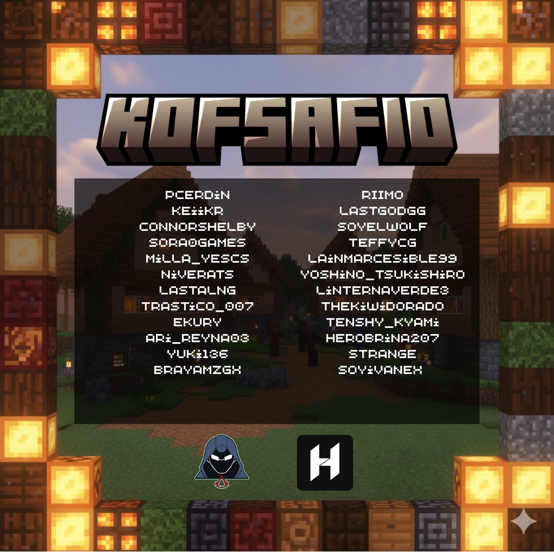 Y aquí tenemos la lista final de todos los participantes que empezaran mañana!

Muchas gracias a todos por enviar formulario y tener interés en este evento, nos vemos mañana! :D