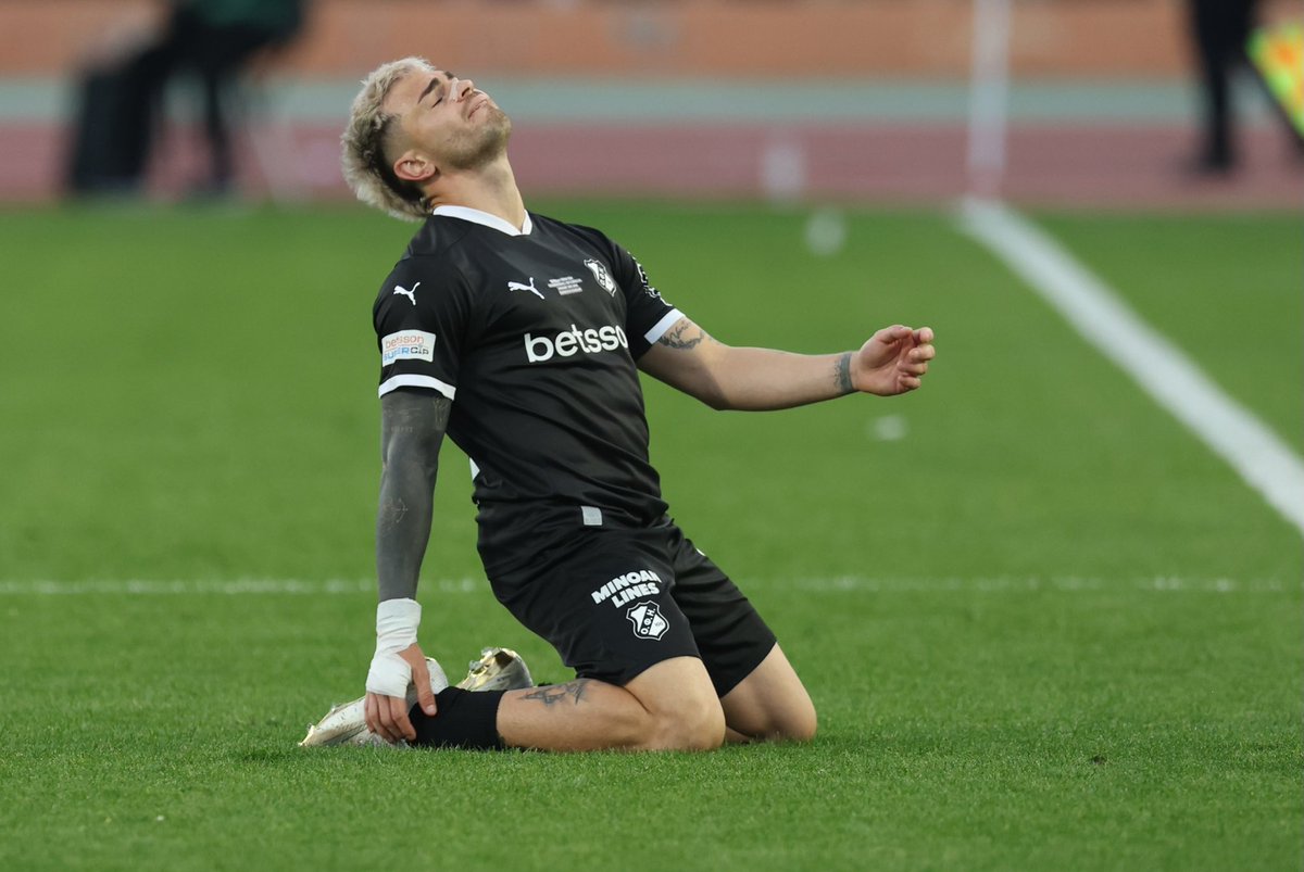 OFI_Crete's tweet image. Some days are loud with emotions… #olyofi #SuperReturn #oficretefc #monoofi