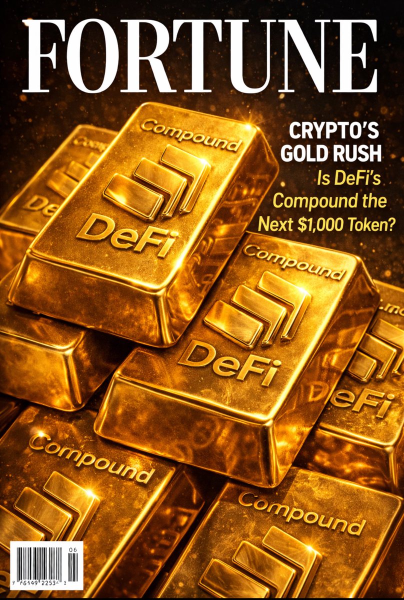 Keep your eyes on $COMP. This could be our future!! #Compound #Crypto #DeFi  🚀🚀💎💎