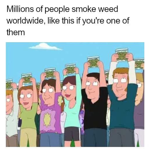 Hundreds of millions!
Recreationally and medicinally!
Legalize our medicine!!
💚💚💚