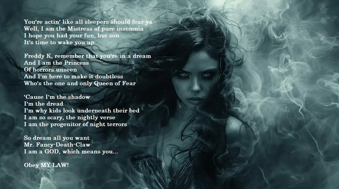 Gabriel_Farron's tweet photo. Another inspiration from Lucifer's part of Vox Populi...

If Freddy Krueger met Melinoë, the Goddess of Nightmares. https://t.co/S5FNRqQDVA