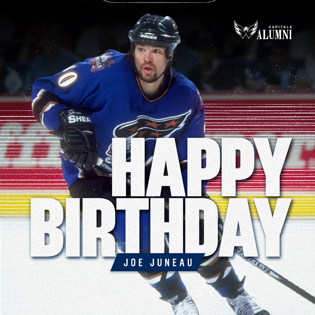 Capitals's tweet image. Happy Birthday to Caps alum Joe Juneau!

#ALLCAPS