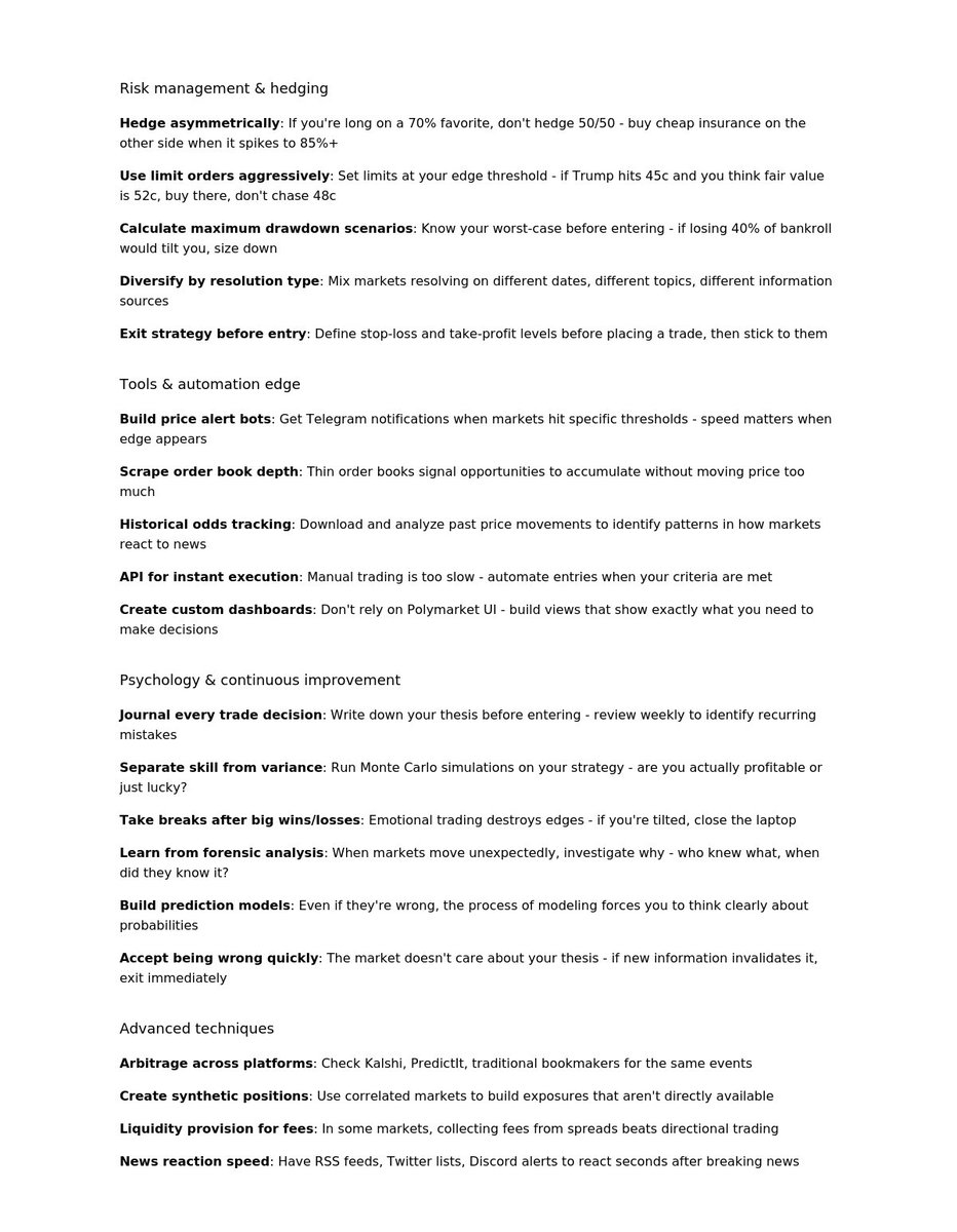 Argona0x's tweet image. damn this is legitimately the most valuable polymarket guide out there

save it before it's too late