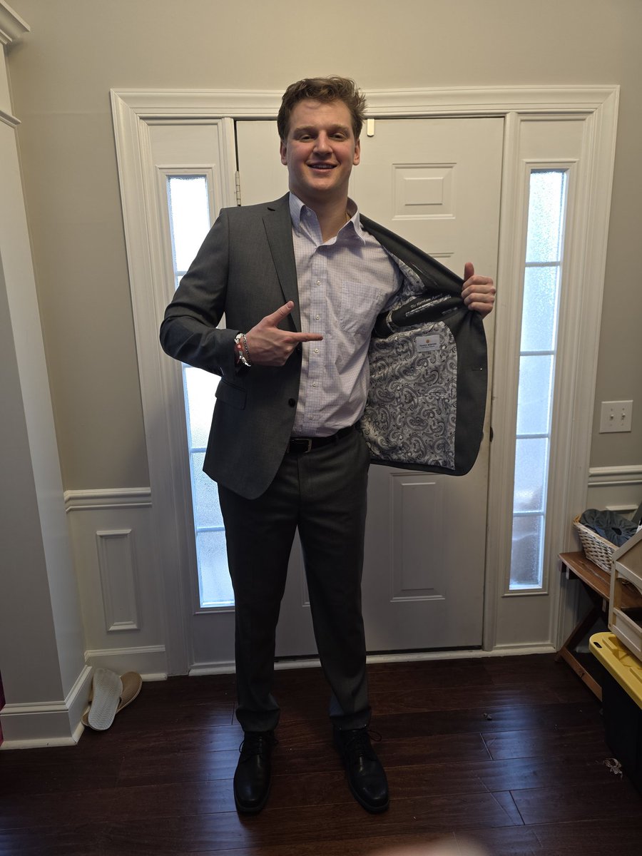 PerkyLLC's tweet image. So honored to suit up another new Agency owner, Chase Harrison, of Goosehead Insurance as he prepares to open The Harrison Agency in 2026.