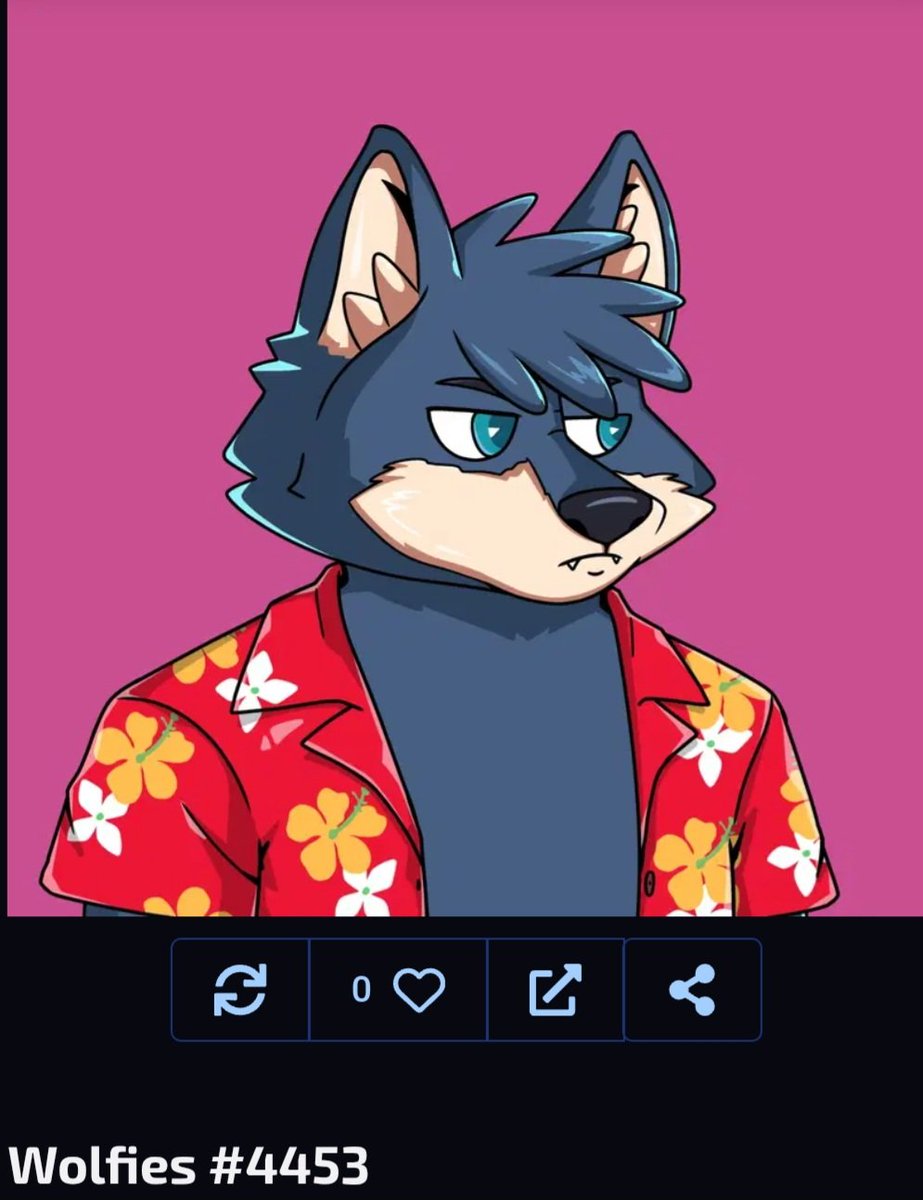 🐺 Wolf Pack!

Hunters — need a new pack member? 👀

This Wolfie NFT #4453 could be yours: "Nick Slaughter," the ultimate chill legend in an unbuttoned shirt, straight Tropical Heat vibes 😎🌴🔥

To enter giveaway
❤️ Like this post
👉 Follow me
🏷️ Tag 3 friends in the replies
🧵