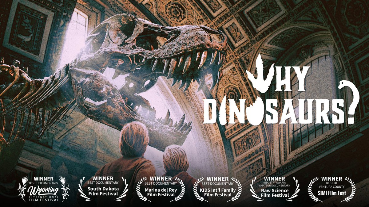 An awesome way to start 2026! Watch our multi-award-winning Hollywood documentary, "WHY DINOSAURS?"! It is finally out in the wild, for FREE, on YouTube! 🦖🎥

It is one of the best dinosaur documentaries you will ever watch. I guarantee it <a href="/WhyDinosaurs/">WHY DINOSAURS?</a>
 
youtu.be/gfSIU2c9GRU?si…