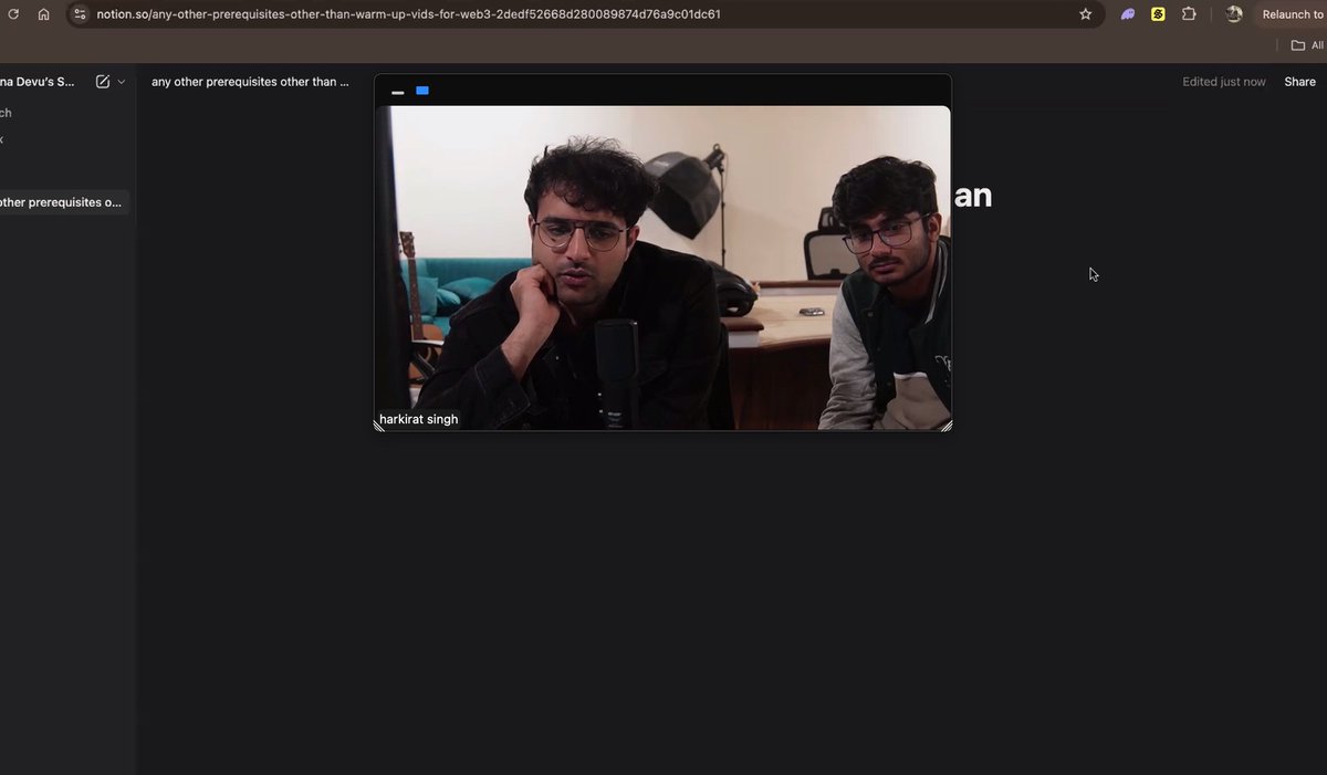 Krishdotblaze's tweet photo. Cohort 4.0 Orientation Done ✅🔥

@kirat_tw @100xDevs https://t.co/X7Leg0NZLH