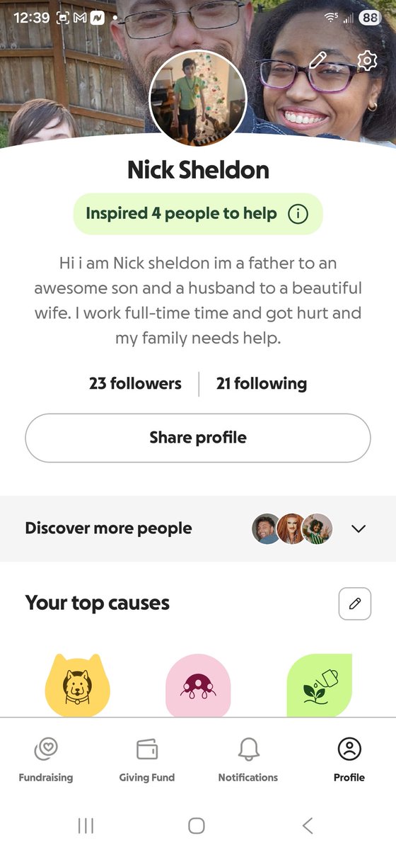 420gamertv's tweet photo. Please Help! https://t.co/oNZ9i4r0sK check out my fundraiser on https://t.co/Khzrmy5PMj my name is Nick Sheldon im the soul provider in my home ive been out of work since November any donation helps thank you. https://t.co/V4IwvyGTnJ