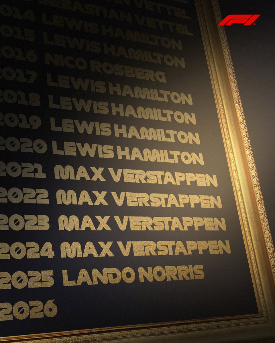 Mi nombre está en la historia de la F1 🥹
¿Será más de una vez?