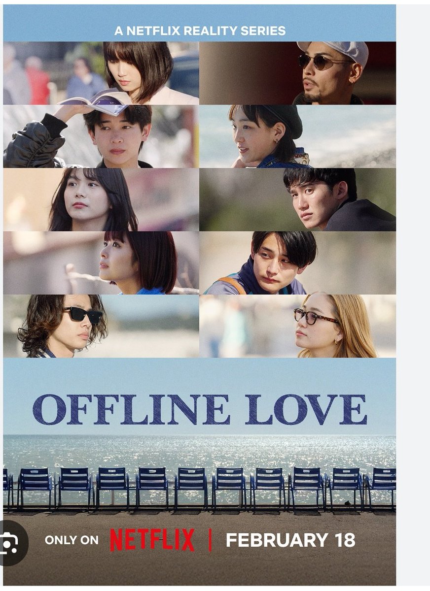 ดูรายการเดทติ้งนี้ของญี่ปุ่น​ใน​ Netflix แล้วได้ข้อคิดเกี่ยวกับความรักเยอะมาก​ รายการนี้นำผญ.และผช.​ 10คน​ไปปล่อยไว้ที่ฝรั่งเศส​10วัน​(เมืองนีช)​ ทุกคนไม่มีโทรศัพท์​/แผนที่/กล้อง​ถ่ายภาพ​ ทุกคนต้องถือคู่มือการเดินทางเล่มสีฟ้าที่ทางรายการให้ไว้​ มีสถานที่ส่งจดหมายหากัน​ได้