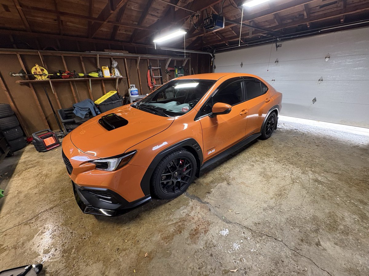 When winter moves the car wash indoors…I gotta reset my twitter profile for my new interests #wrxvb