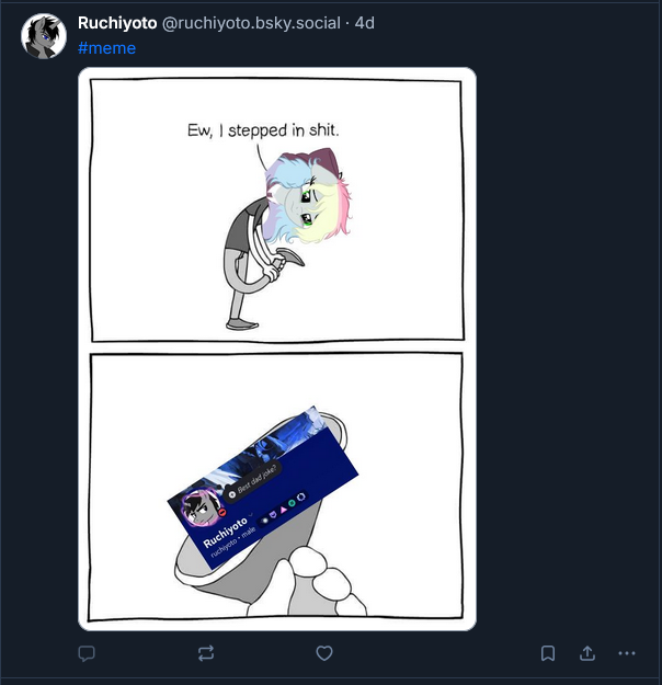 SnowShovelMusic's tweet photo. I'm gonna add some crucial information, Ruchiyoto recently attended @PaintedDesertFC con. Be aware of him, he's a creep that has been sexually harassing and mocking my friend BlazyPazy for over a year. No one wants this kind of people in any fandom. #pdfc2026 #pdfc #furry #creep https://t.co/4yK7nKLy0p