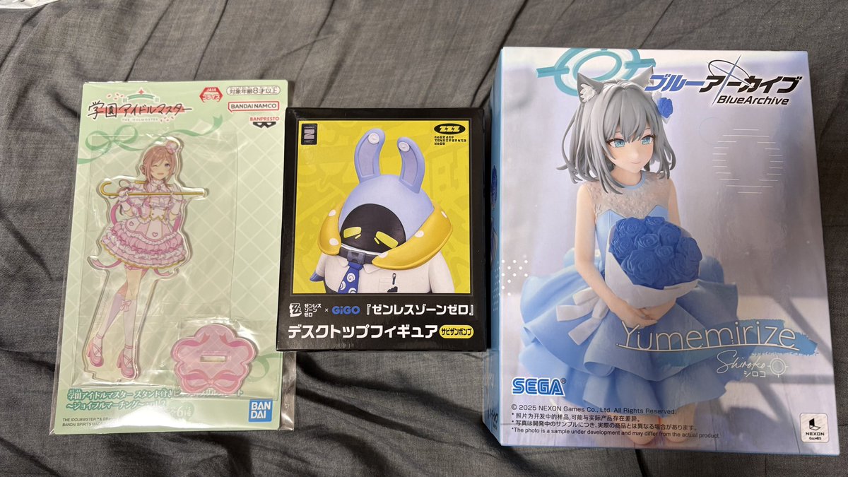 今日のプライズ。GiGO限定のゼンゼロの缶バッジ10種をコンプ