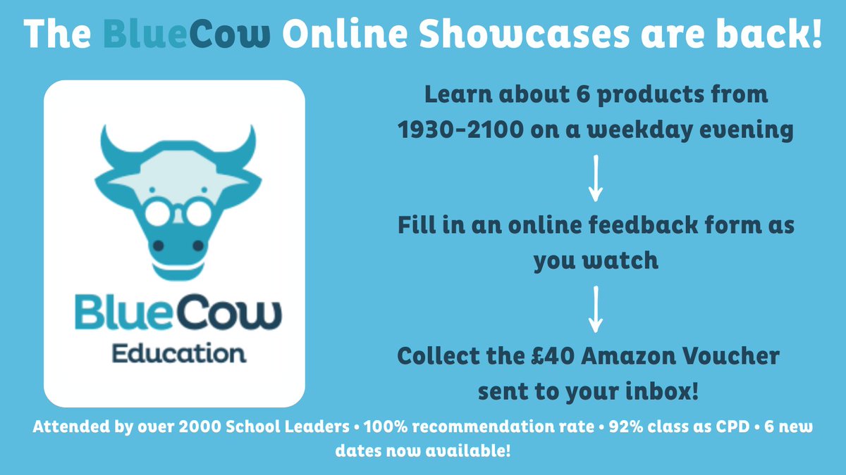 Bluecow Education tweet media