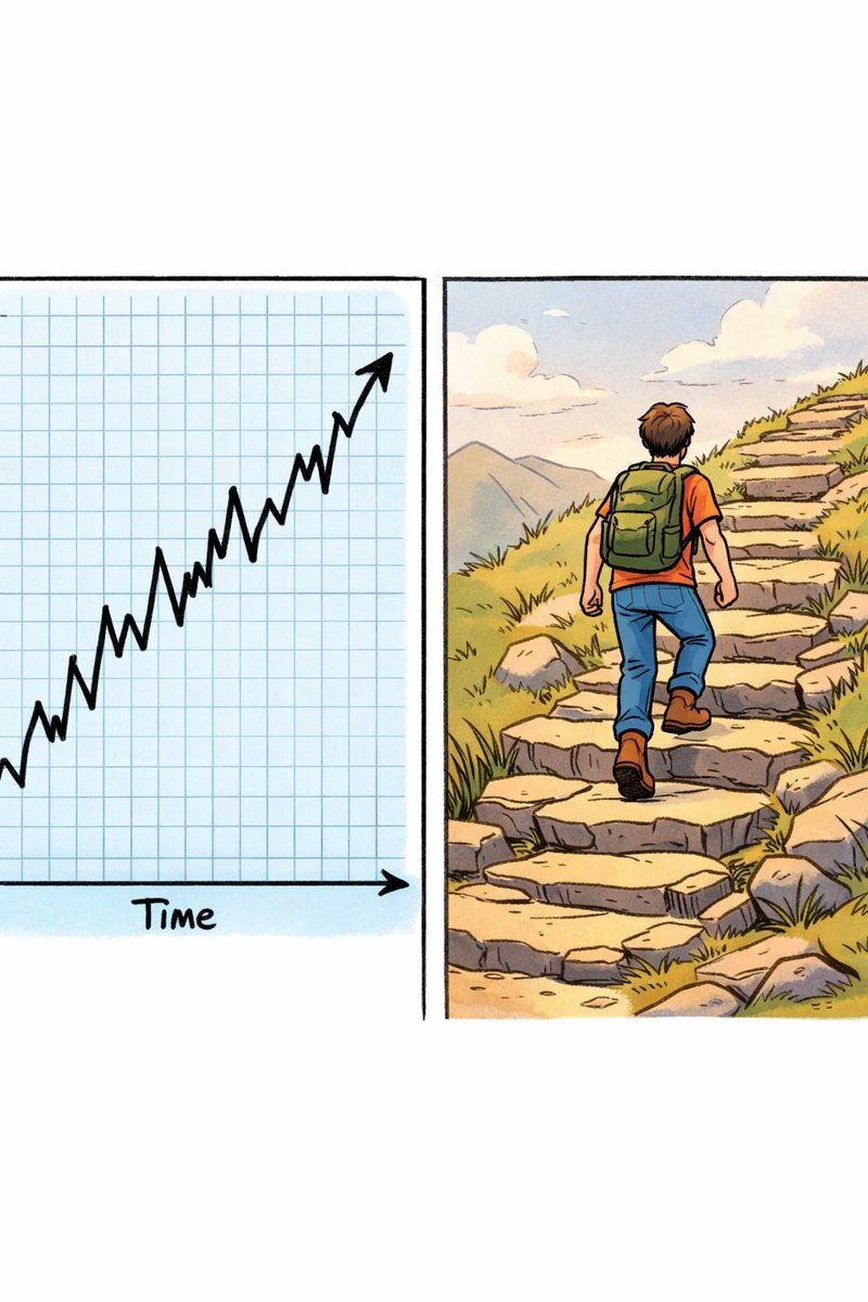 CJNelsonWriter's tweet photo. Your progress won’t be linear, and that’s fine. Stoic win is showing up again after the bad day, not pretending the bad day didn’t happen.
#Stoicism #GrowthMindset #MentalHealth https://t.co/1zlwanz3Ix
