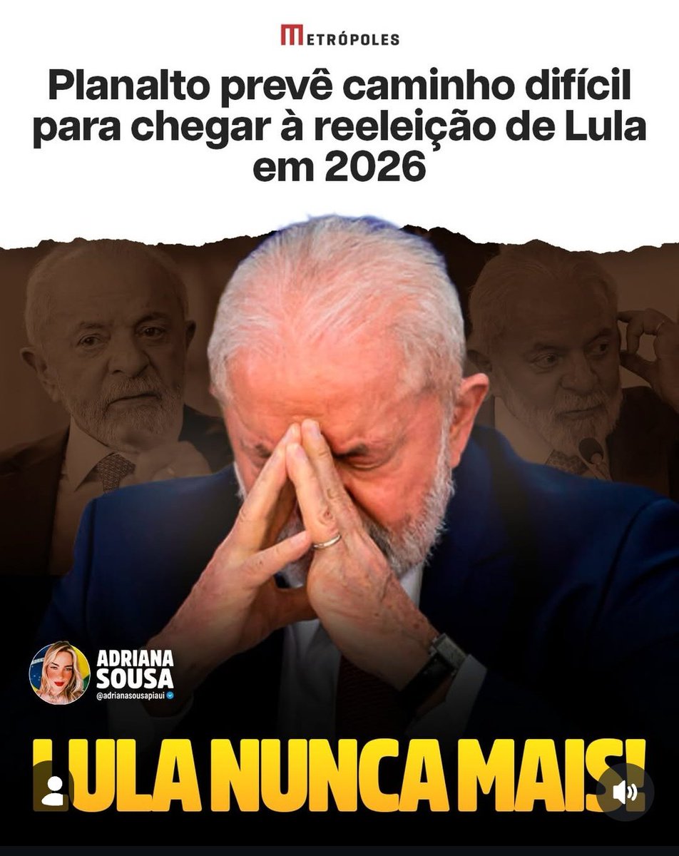 Graças a Deus, não vai ganhar.