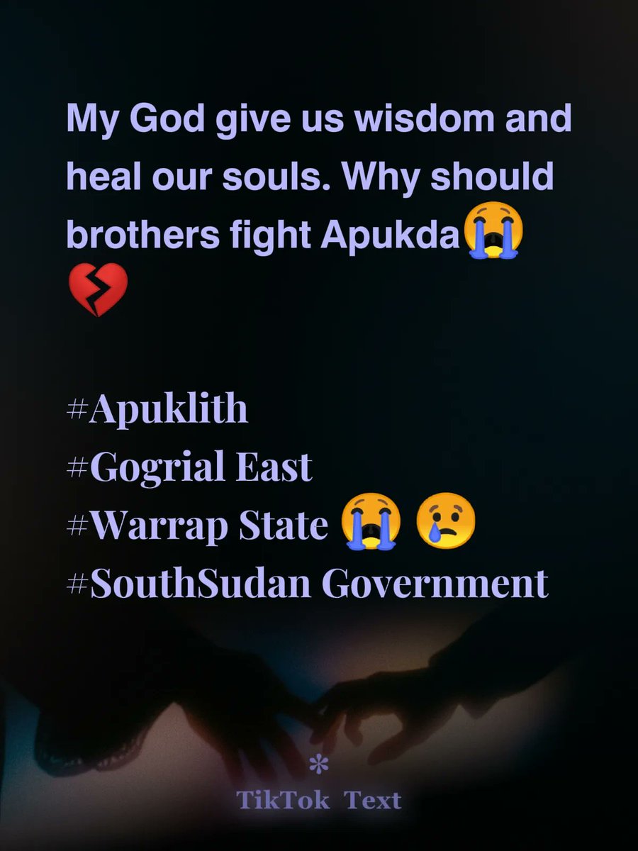 p_peterpiol's tweet photo. 𝗠𝘆 𝗚𝗼𝗱 𝗴𝗶𝘃𝗲 𝘂𝘀 𝘄𝗶𝘀𝗱𝗼𝗺 𝗮𝗻𝗱 𝗵𝗲𝗮𝗹 𝗼𝘂𝗿 𝘀𝗼𝘂𝗹𝘀. 𝗪𝗵𝘆 𝘀𝗵𝗼𝘂𝗹𝗱 𝗯𝗿𝗼𝘁𝗵𝗲𝗿𝘀 𝗳𝗶𝗴𝗵𝘁 𝗔𝗽𝘂𝗸𝗱𝗮😭💔

#Apuklith
#Gogrial East 
#Warrap State 😭 😢 
#SouthSudan Government https://t.co/zMvnD8DFl4