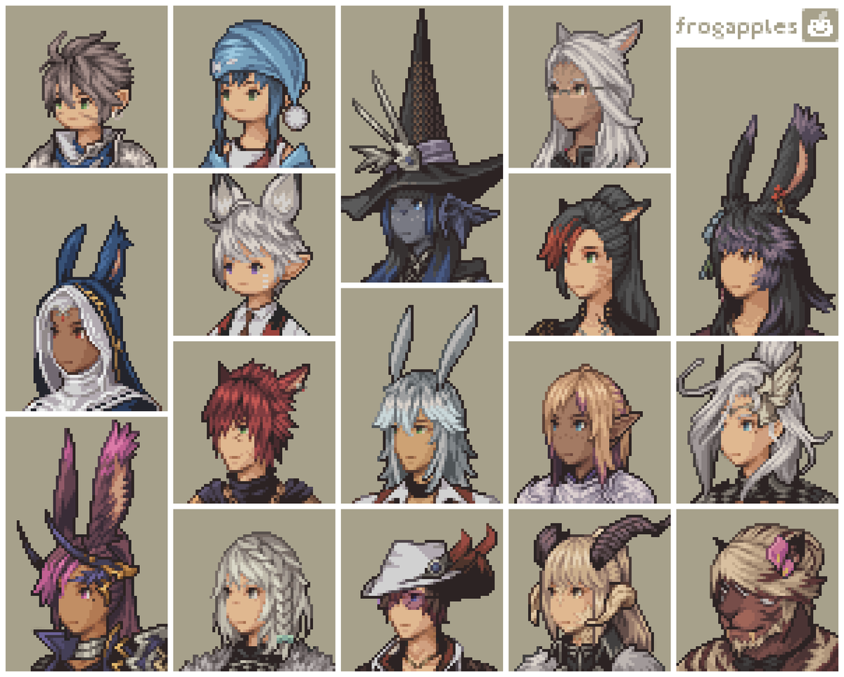 Final Fantasy Tactics Portraits
will open again soon, just waiting for my cold to go down -w-