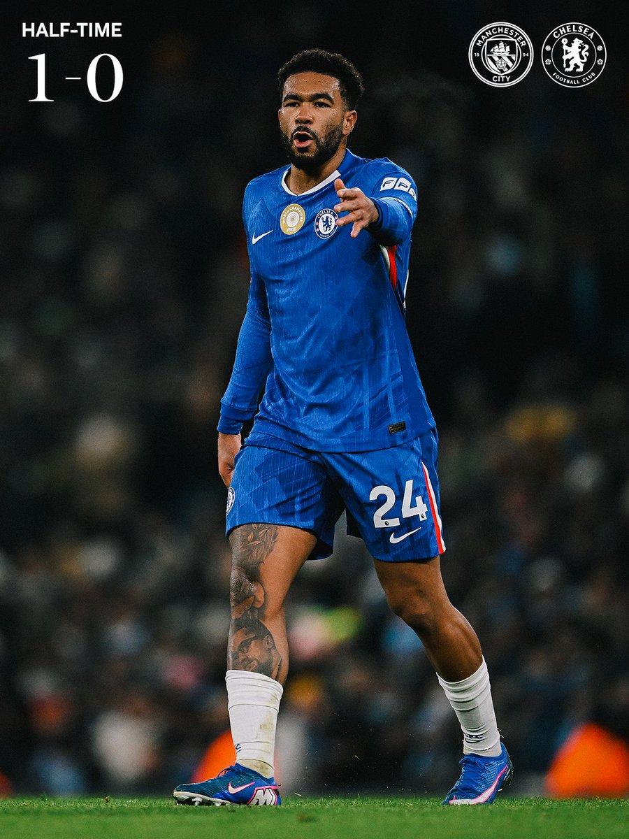 ChelseaFC's tweet image. Work to do in the second-half.

#CFC | #MCICHE