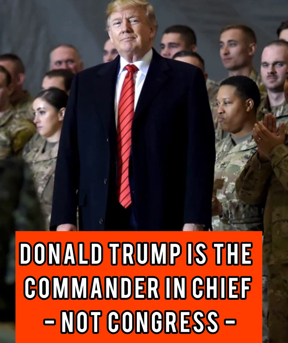 w_terrence's tweet image. Let me be very Clear,  Donald Trump is the Commander in Chief — not Congress.

Congress worked about 87 days last year , they don’t even show up to work. 

Trump worked nearly 365 days

We can’t trust Congress to show up to work, we can’t trust them with our tax dollars, simple…