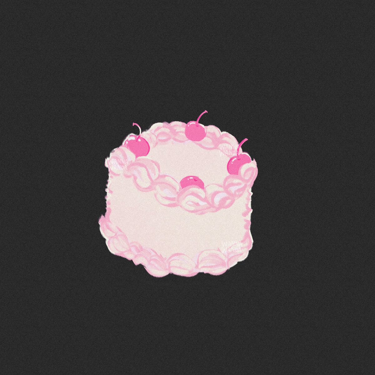 new pfp is still in the works, so in the meantime, i'll be... a cherry bento cake.