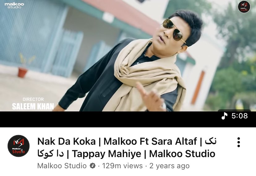 alinashigri's tweet photo. Nak Da Koka ~ 129 million views https://t.co/VJbdMKdwlo