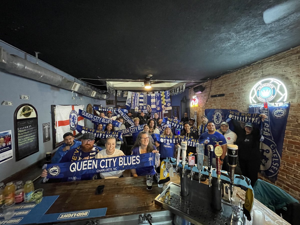 The Queen City Blues will ALWAYS 

Keep the Blue Flag Flying High

#UpTheChels

#MyPLMorning

We bleed Blue. Forever. 

<a href="/ChelseaFC/">Chelsea FC</a> <a href="/CFCInAmerica/">Chelsea In America</a>