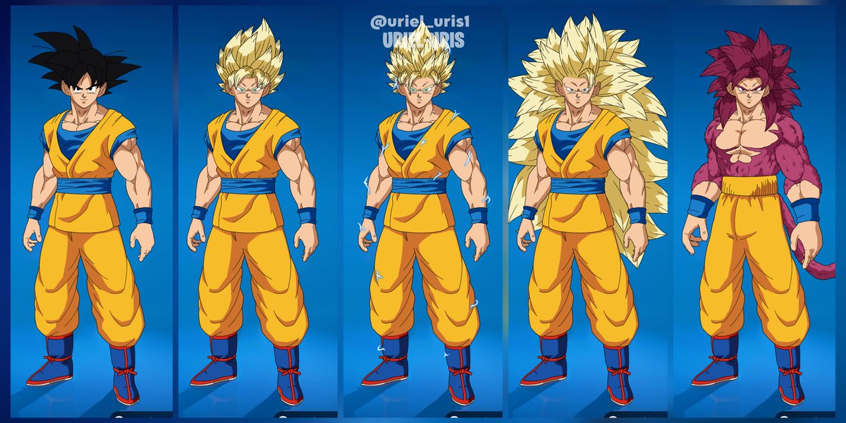 Jorge_Most's tweet image. Necesito un rediseño de las skins de Dragon Ball, va siendo hora Fortnite.

📸 @uriel_uris1