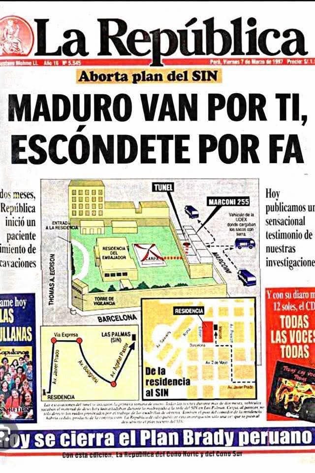 Como hubiese actuado La República si hubiese sabido de la captura de Maduro! 🤣🤣🤣. Traidores a la Patria. Falta poco para que sean procesados..! Miserables..!