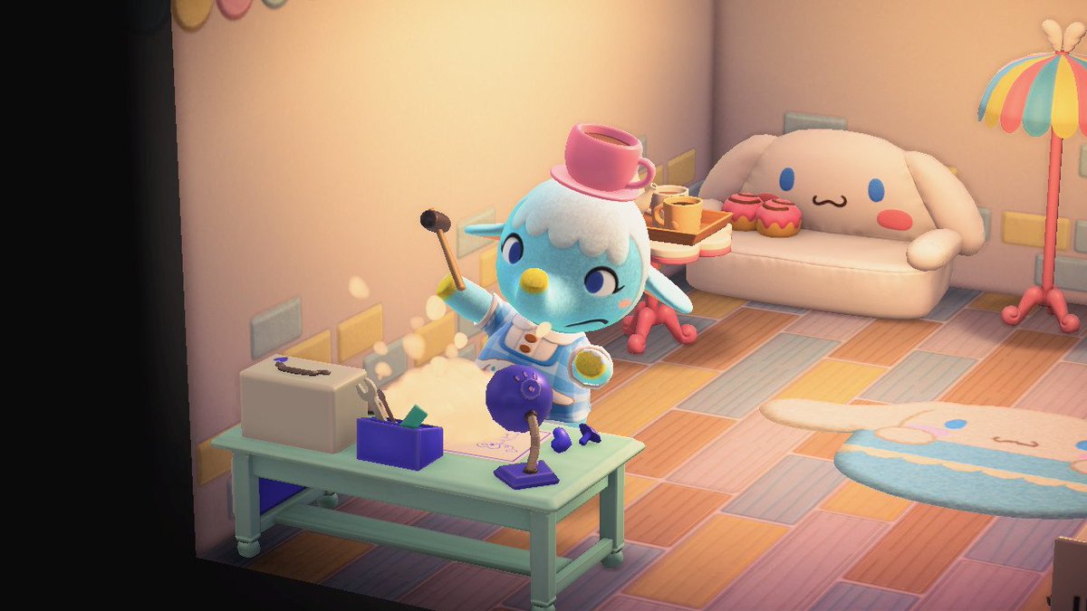 CalmingMadness's tweet image. Chai is busy working on her DIY project 🛠️🩵

#AnimalCrossing #ACNH #AnimalCrossingNewHorizons
